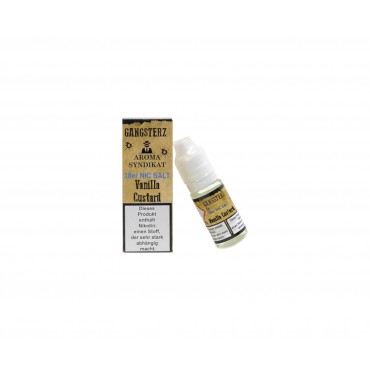 Gangsterz Vanilla Custard Nikotinsalz Liquid