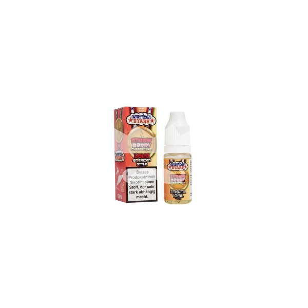 American Stars Strawberry Cheesecake Liquid made in EU