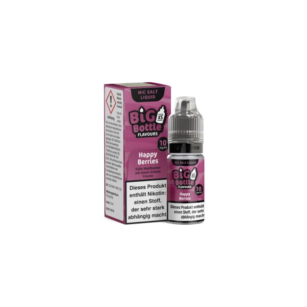 Big Bottle Happy Berries Nikotinsalz Liquid