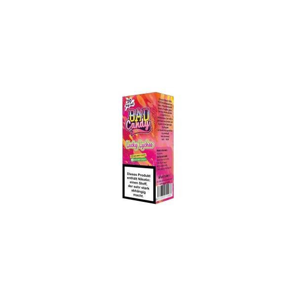 Bad Candy Lucky Lychee E Liquid Nik Salts
