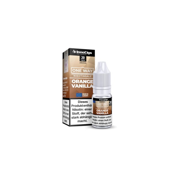 InnoCigs One Way Orange Vanilla Nikotinsalz Liquid