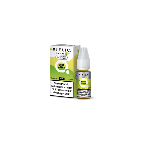 ELFLIQ Sour Apple Nikotinsalz Liquid