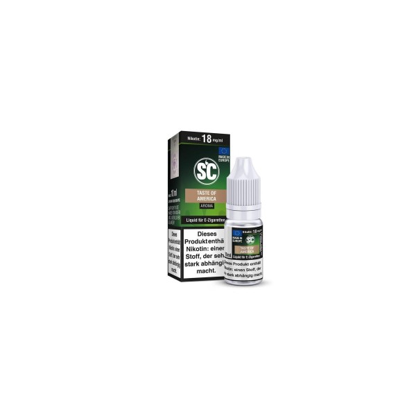 Vape Liquid SC Taste of America Tabak