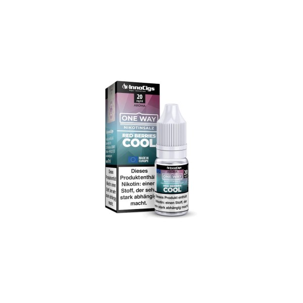 InnoCigs One Way Red Berries Cool Nikotinsalz Liquid