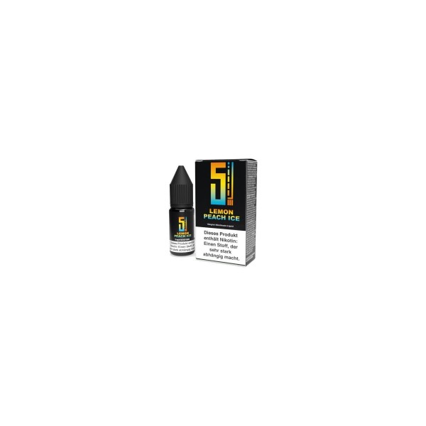 5EL Lemon Peach Ice Nikotinsalz Liquid