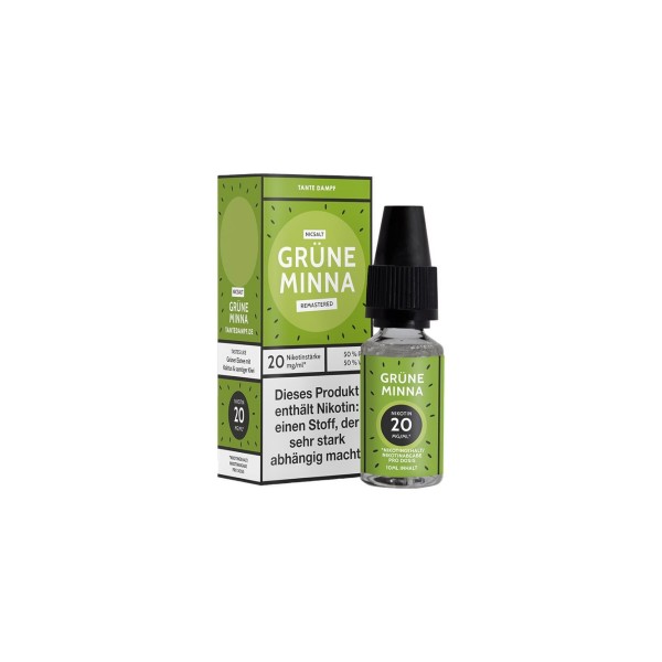 TANTE DAMPF Grüne Minna Nikotinsalz Liquid 10ml