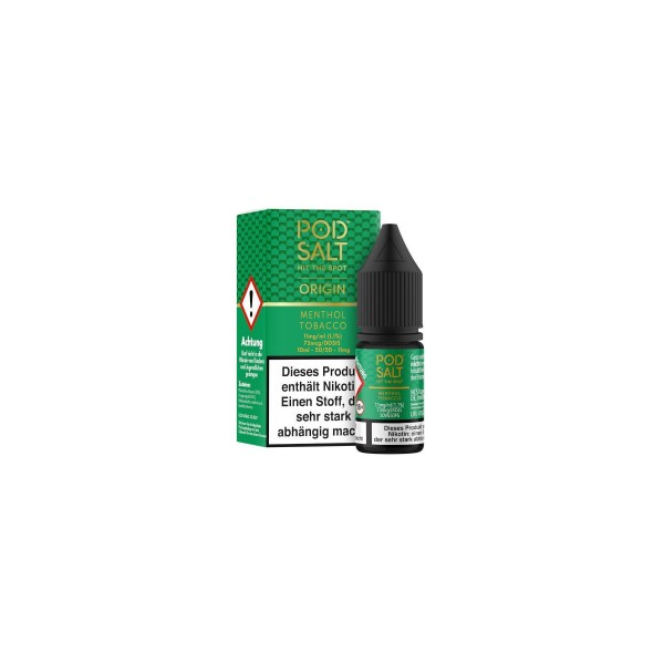 Pod Salt Origin Menthol Tobacco Nikotinsalz Liquid