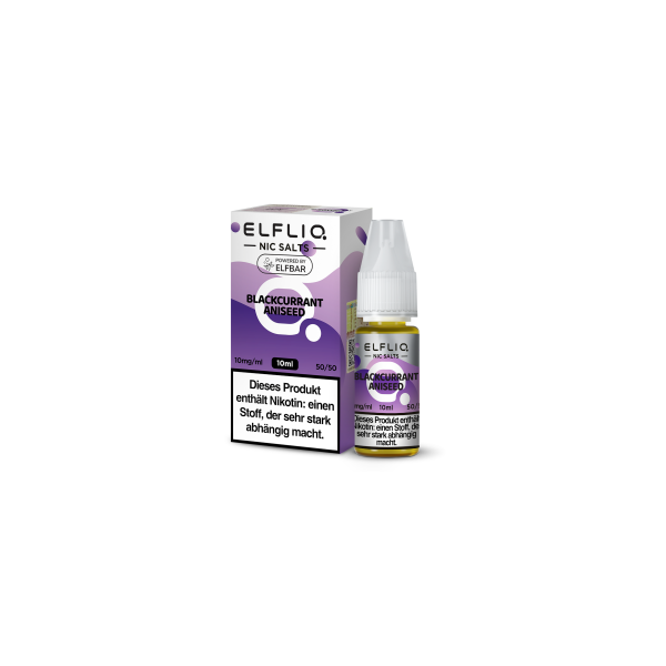 ELFLIQ Nikotinsalz Blackcurrant Aniseed